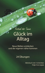 Shop - Buchcover - Glück im Alltag - Festival der Sinne-Onlinemagazin